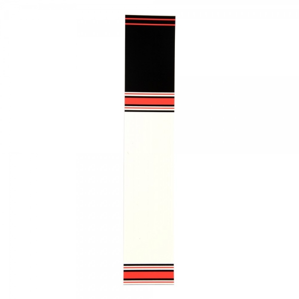 Bearpaw Pfeilcresting - schwarz-rot-weiß