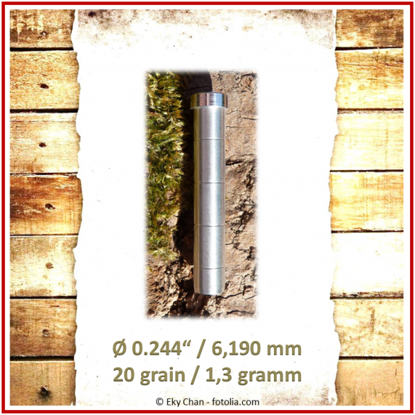 Nijora Alu Insert 20 grn TH .244