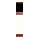 Bearpaw Pfeilcresting - schwarz-rot-weiß
